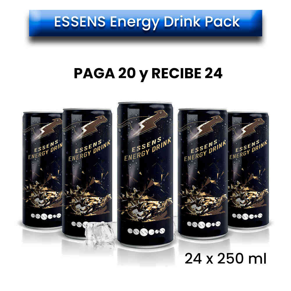 Energy Drink Pack Essens 24 x 250 ml